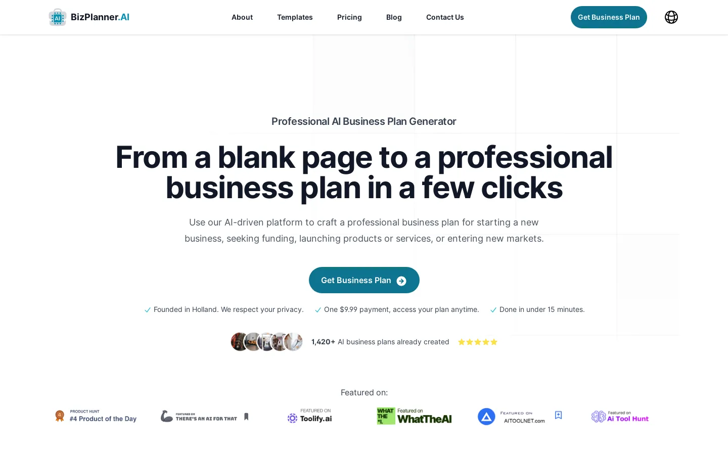 BizPlanner AI