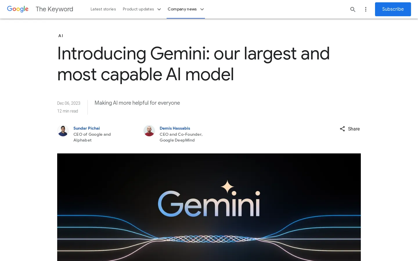 Gemini by Google