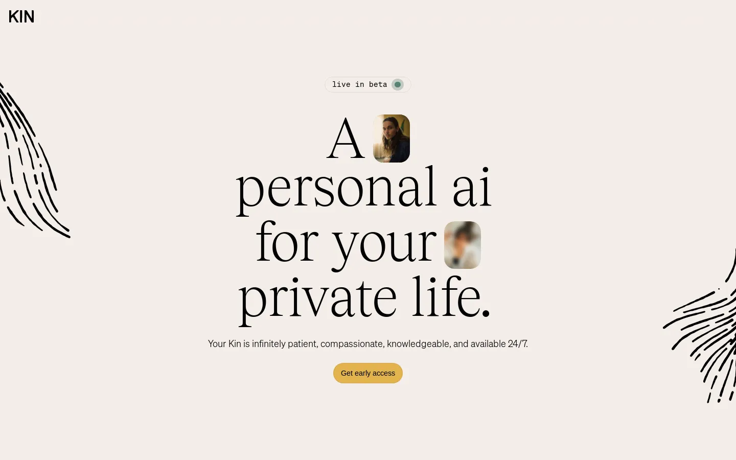 Kin - Your Personal AI for Private Life | AIStage