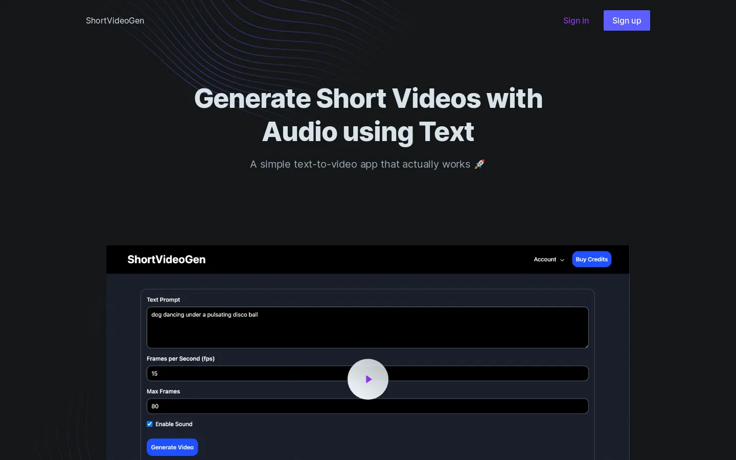 ShortGen Video