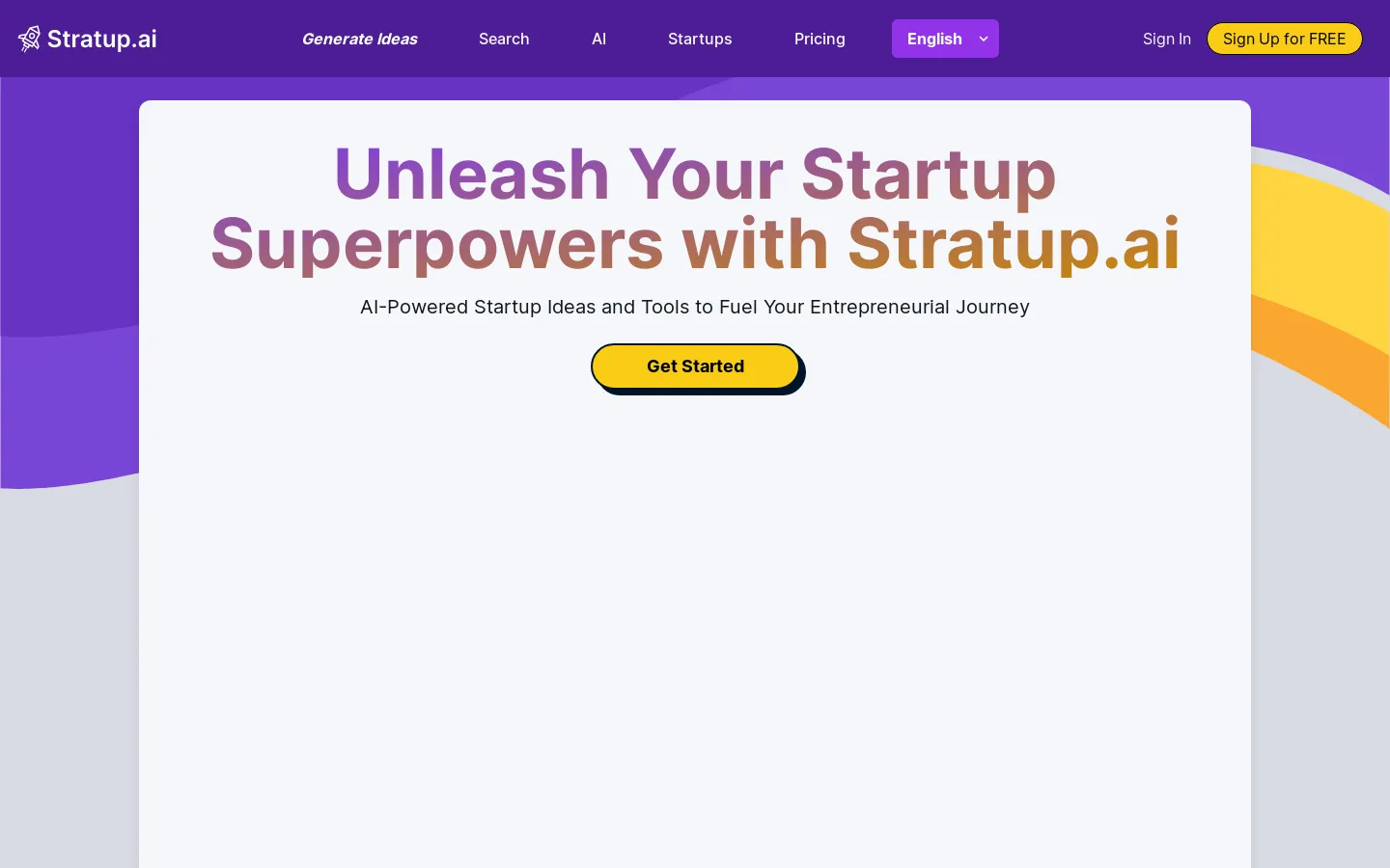 Stratup.ai