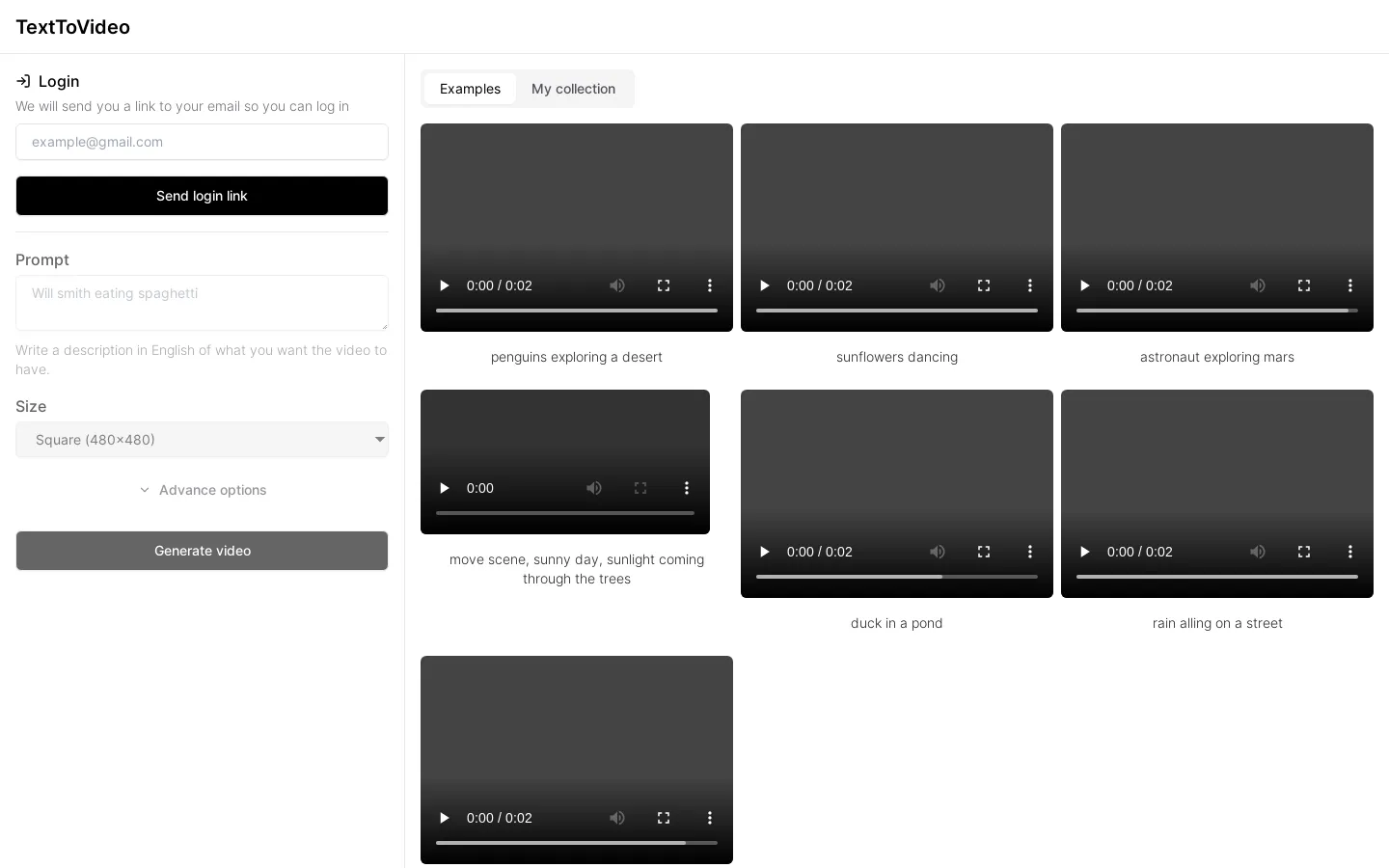 Text to Video AI