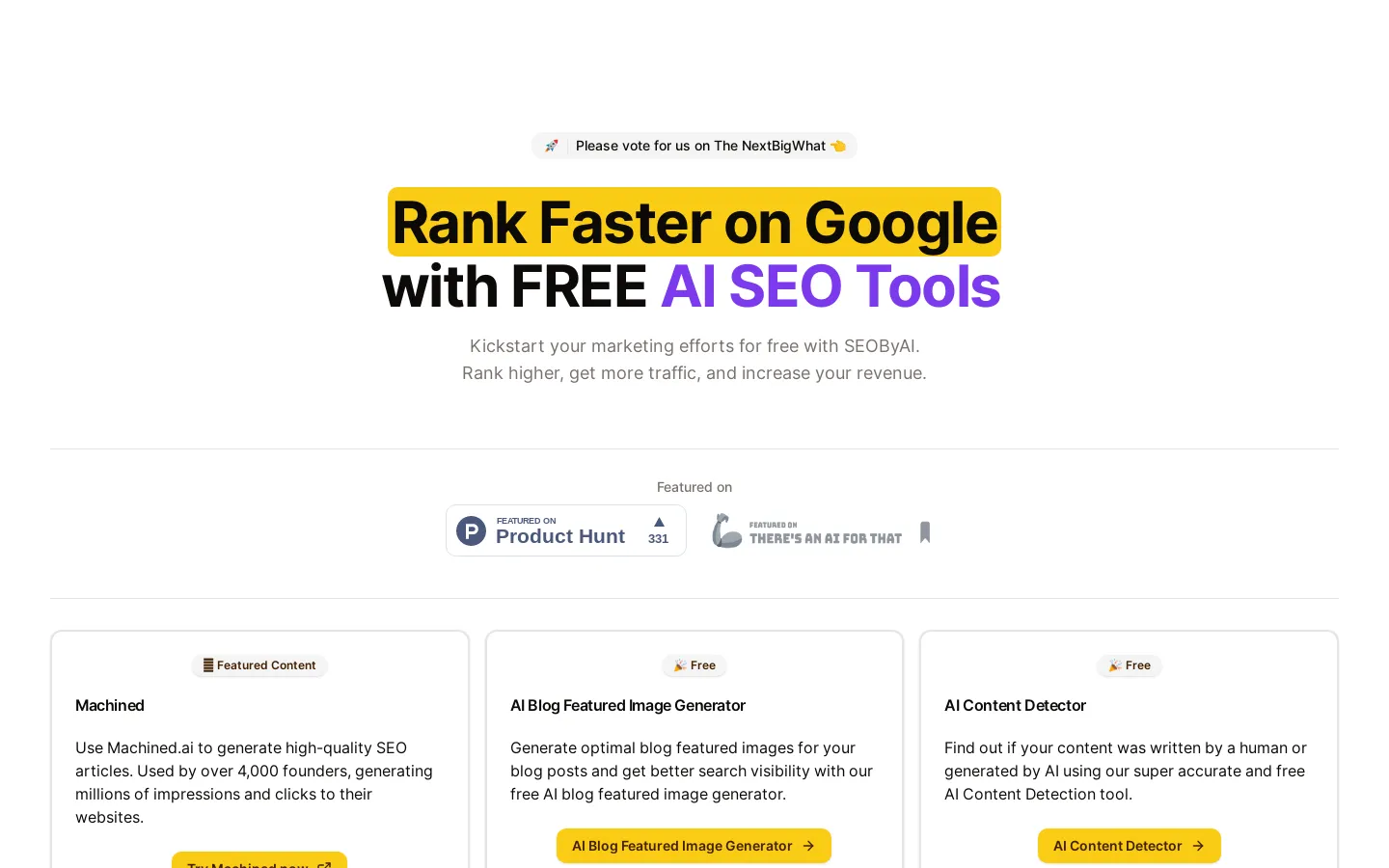 SEO AI (free)