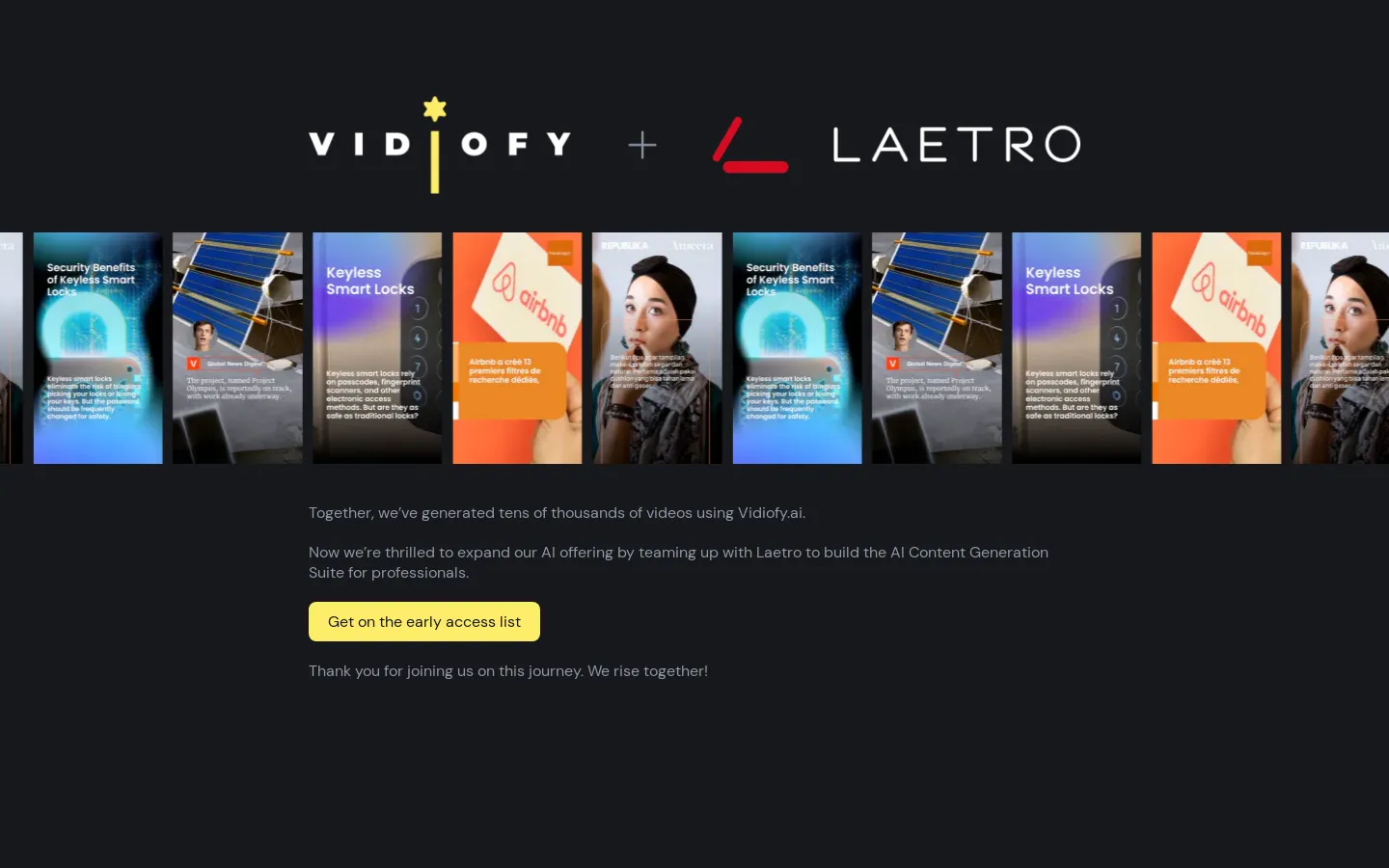 Vidiofy