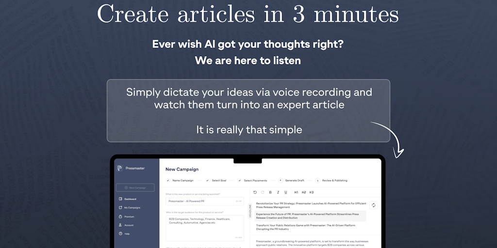 Pressmaster.ai