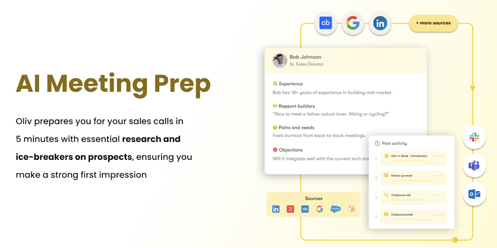 Oliv: The Next-Gen AI Sales Assistant