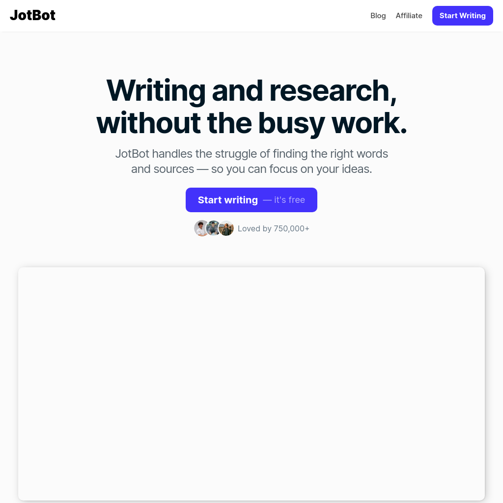 JotBot AI