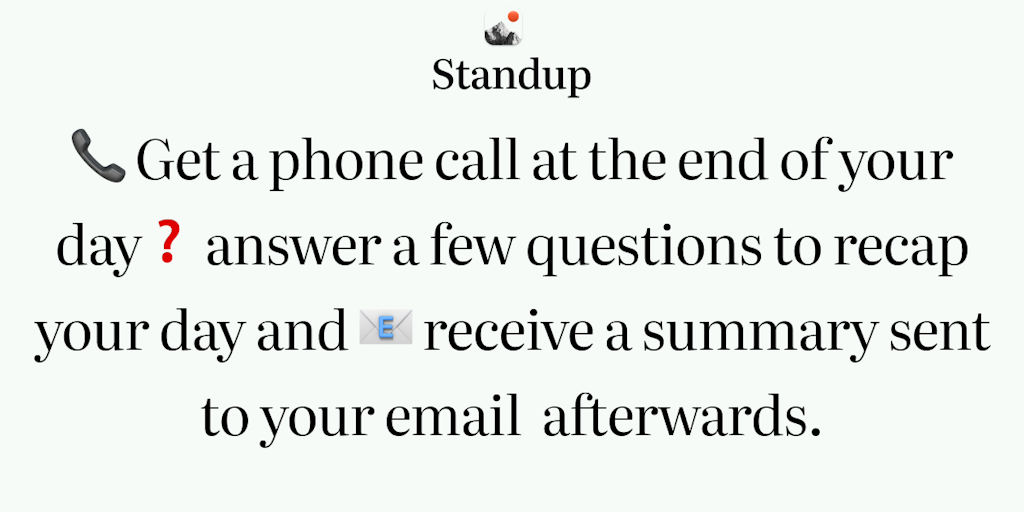 Standup