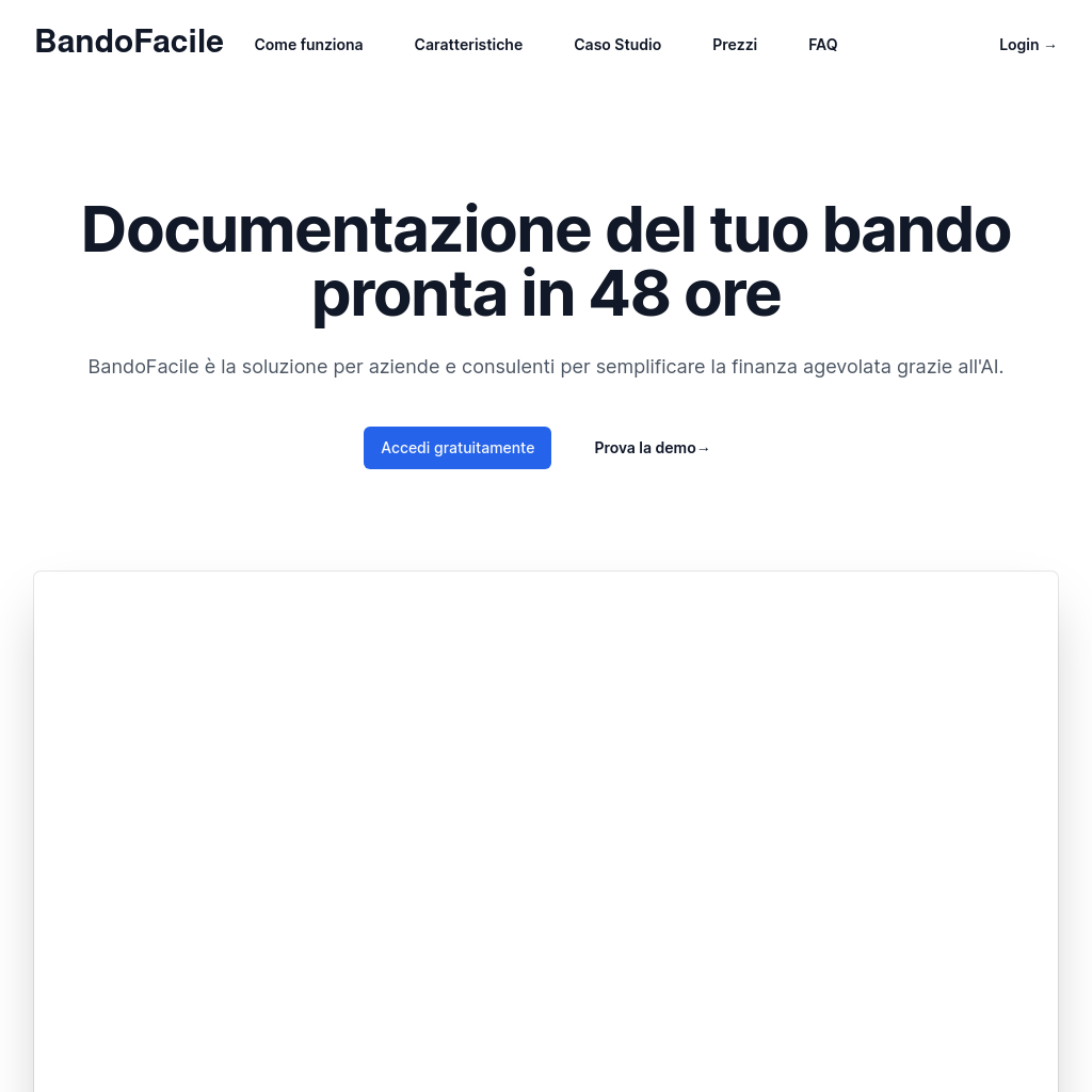 BandoFacile