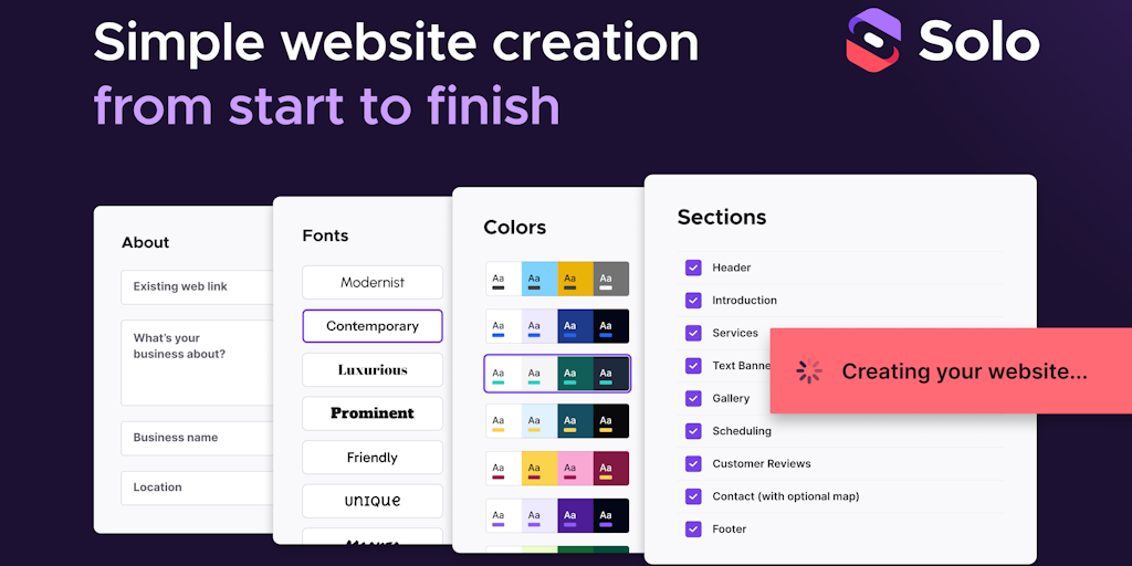 Solo AI Website Creator