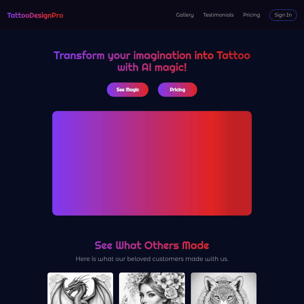 Tattoo Design Pro
