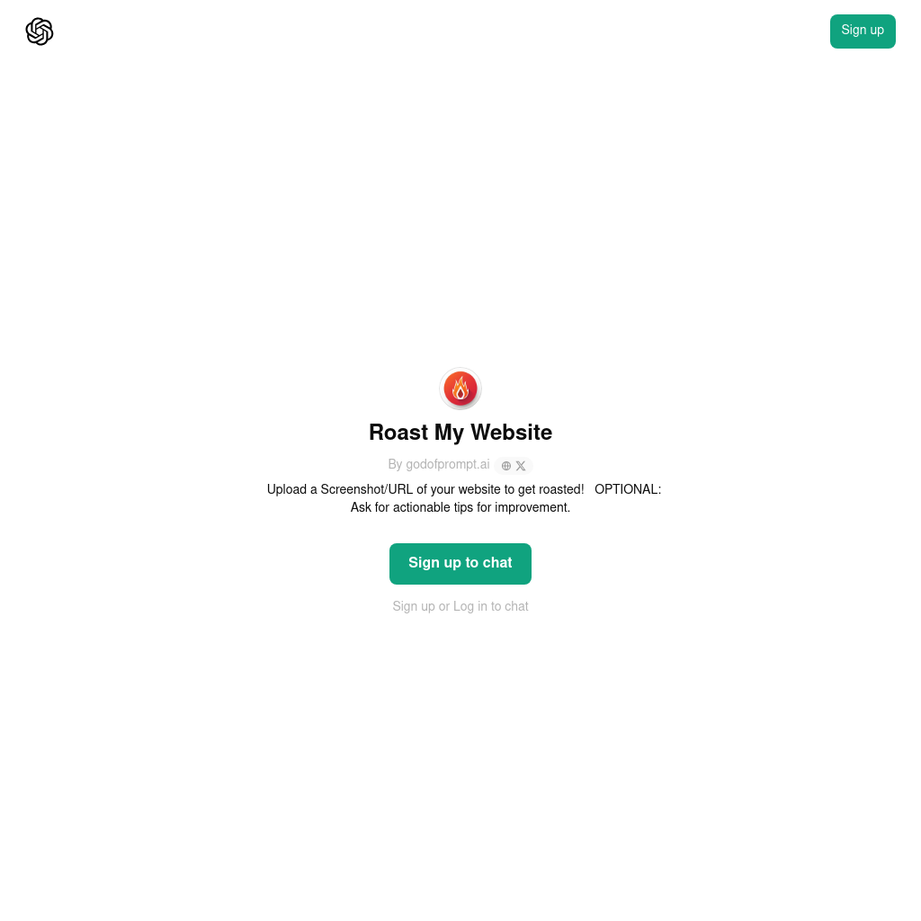 Roast My Website