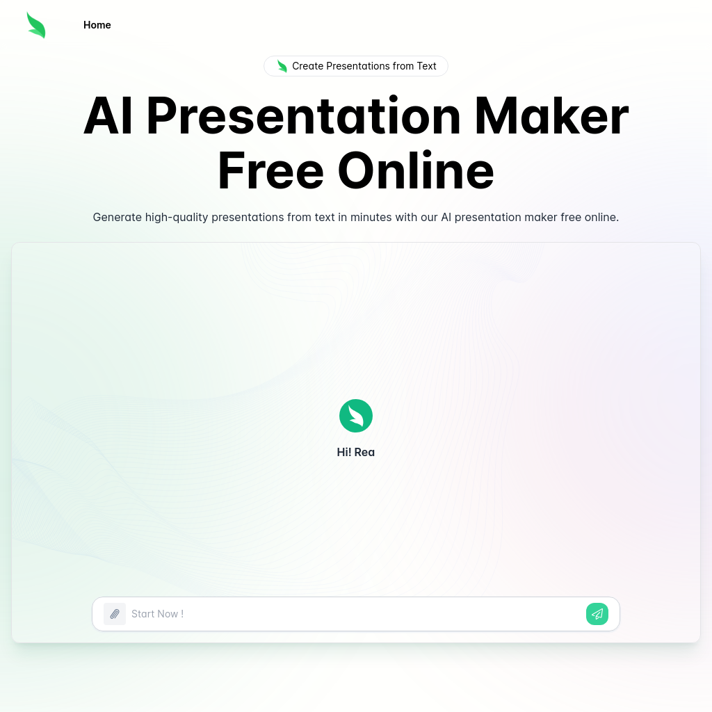 Slides bot introduction aistage