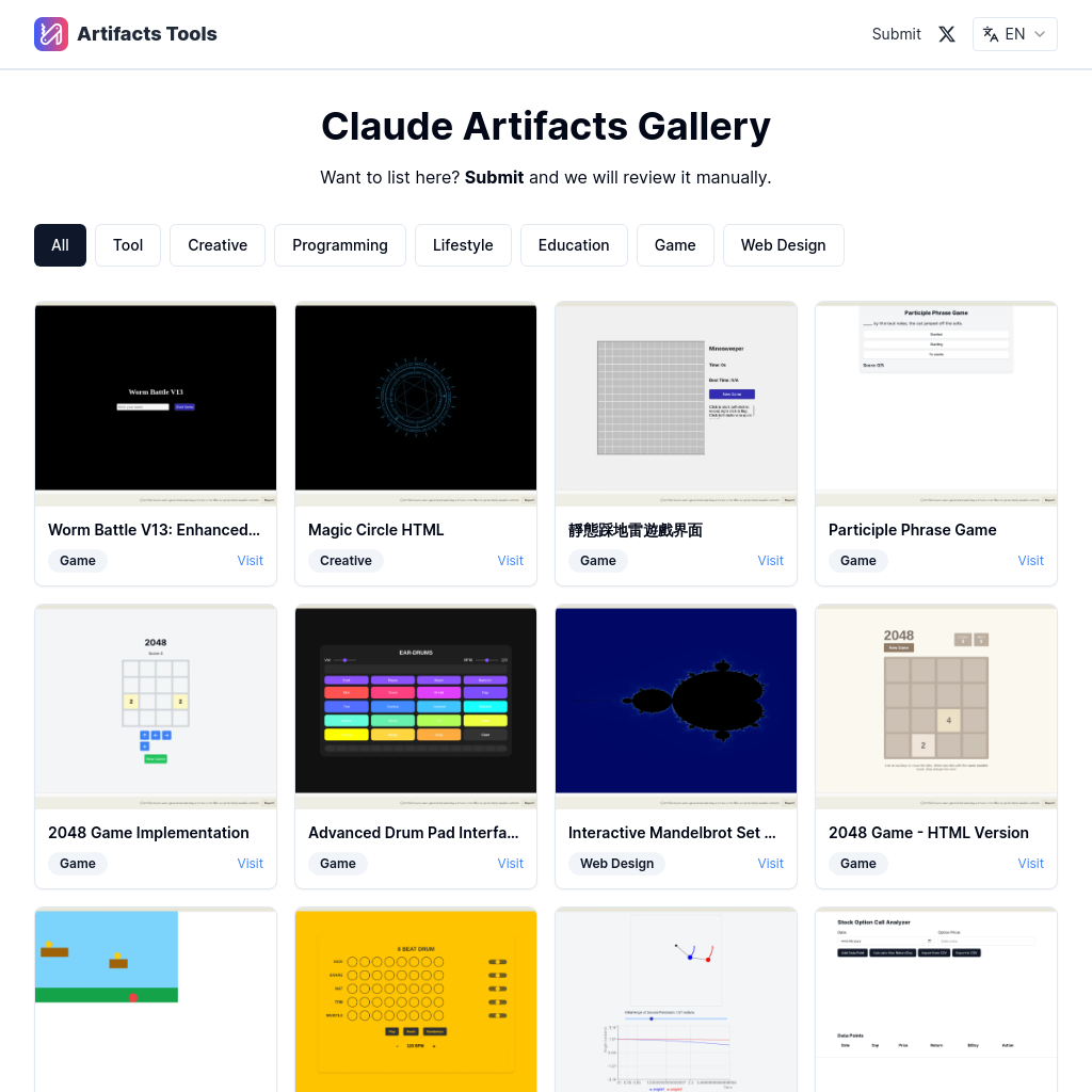Claude Artifacts: AI-Powered Tools for Creative Tasks - Artifacts Tools ...
