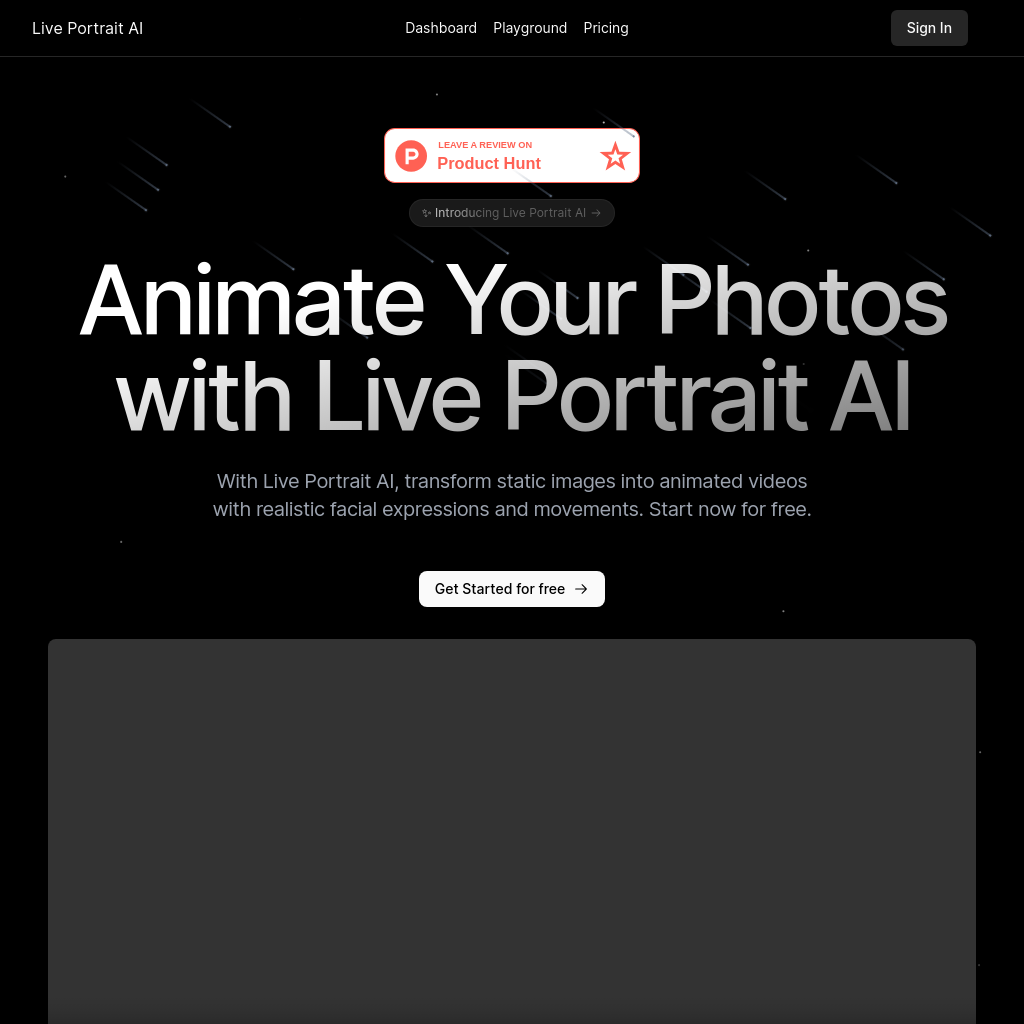 Live Portrait AI