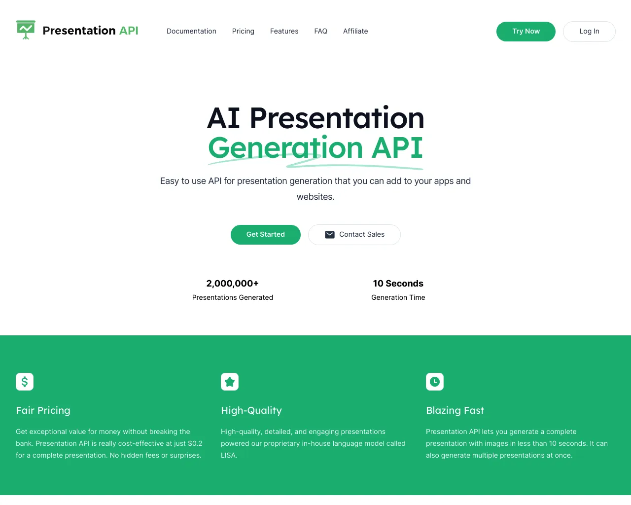 Presentation API preview