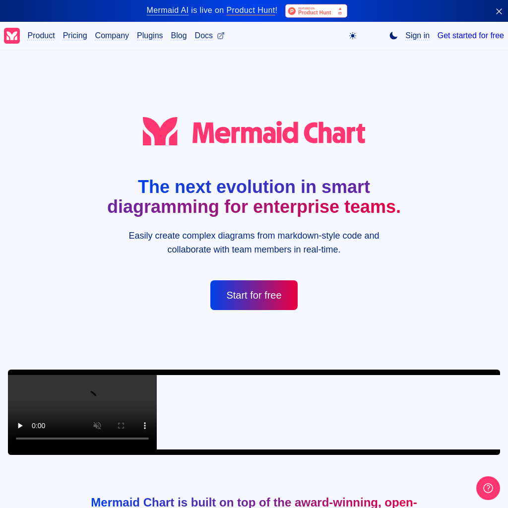 Mermaid Chart - Maximize your diagramming efficiency with Mermaid AI ...