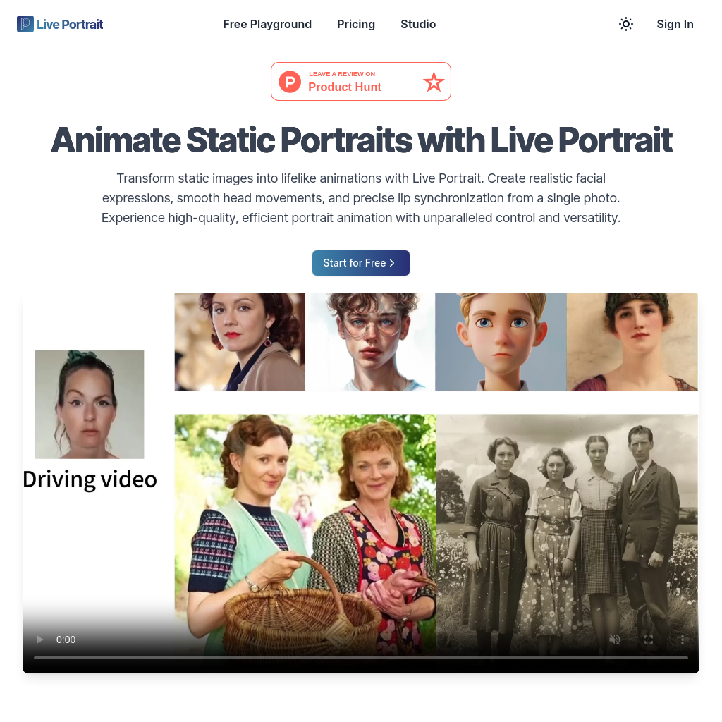 Live Portrait