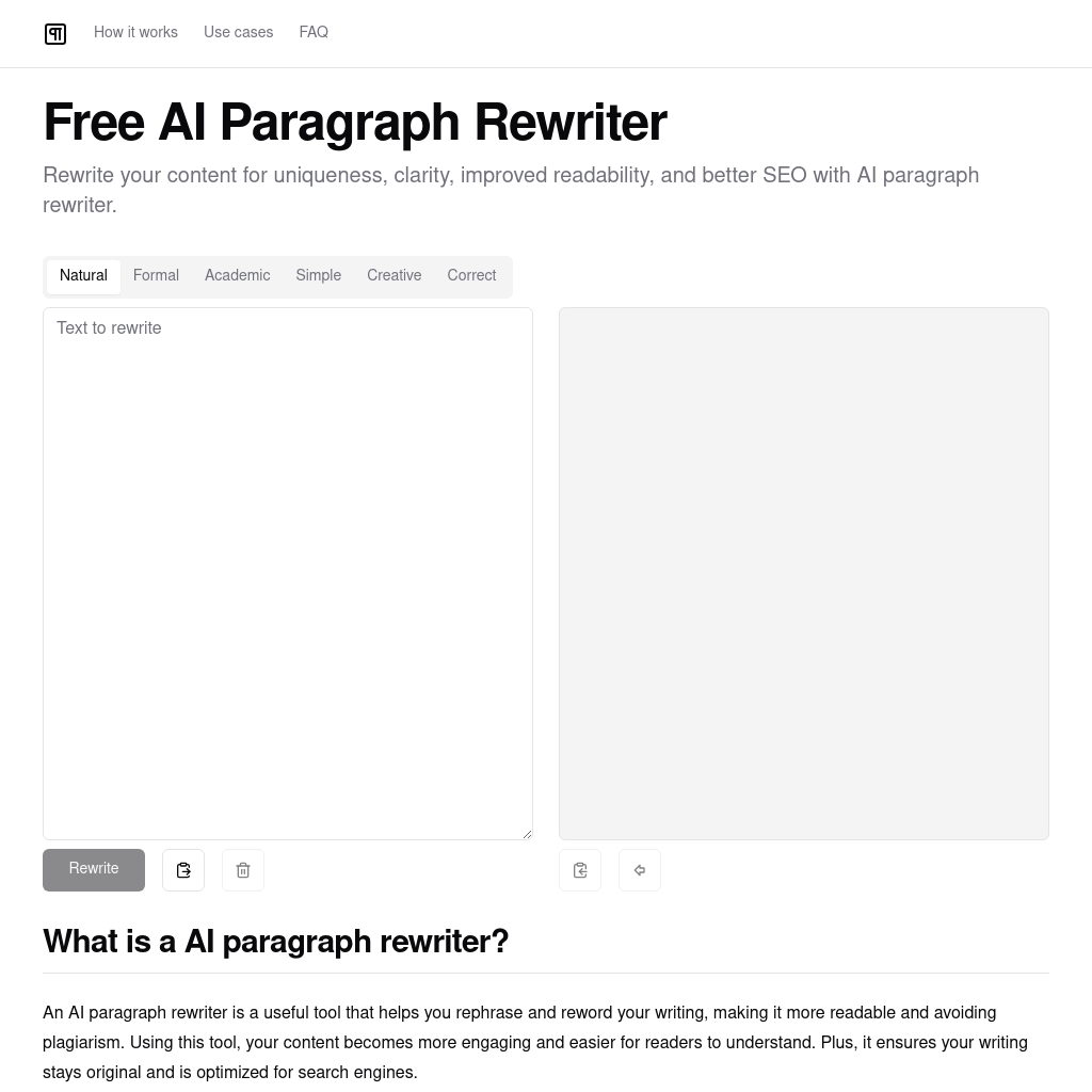 Rewritify