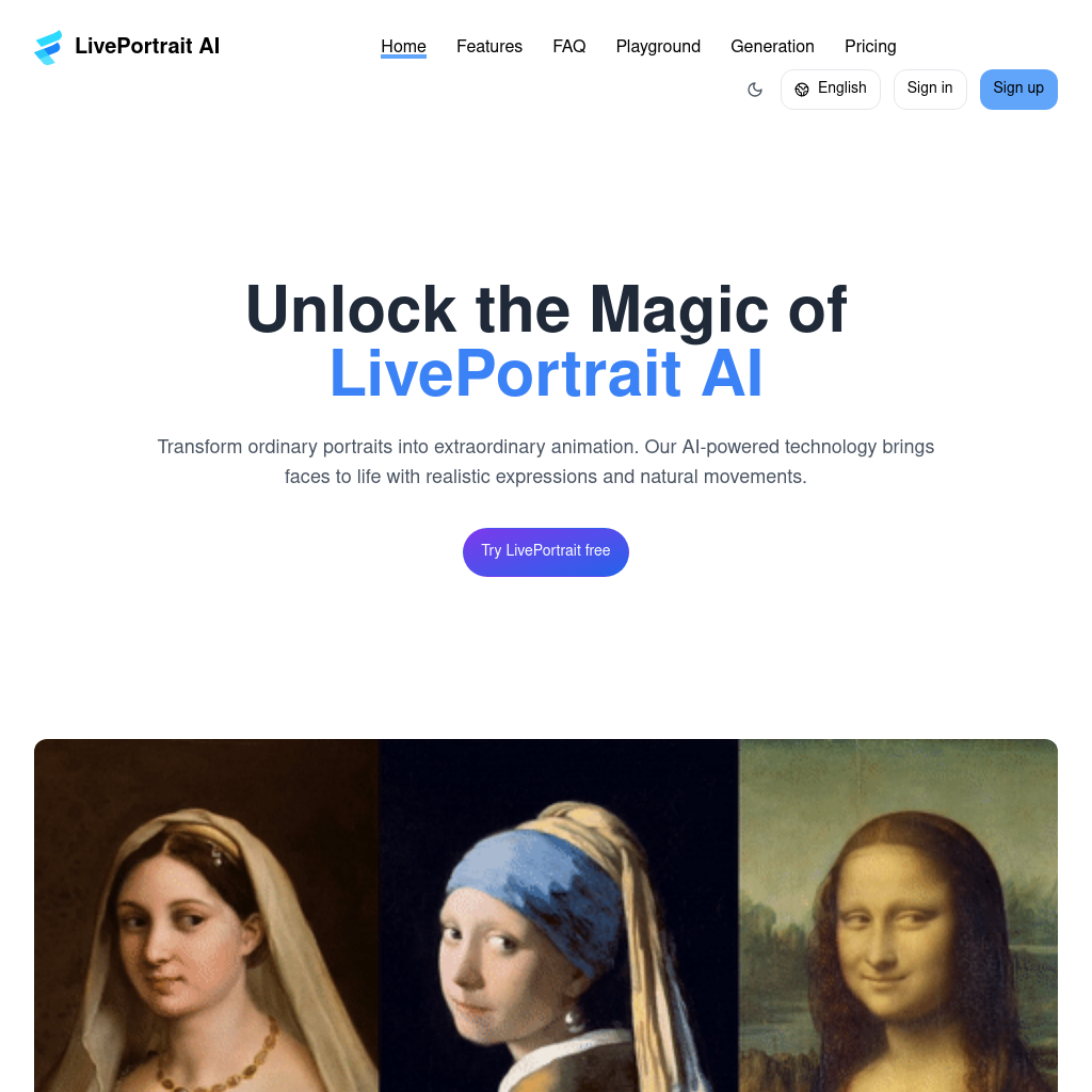 LivePortrait AI