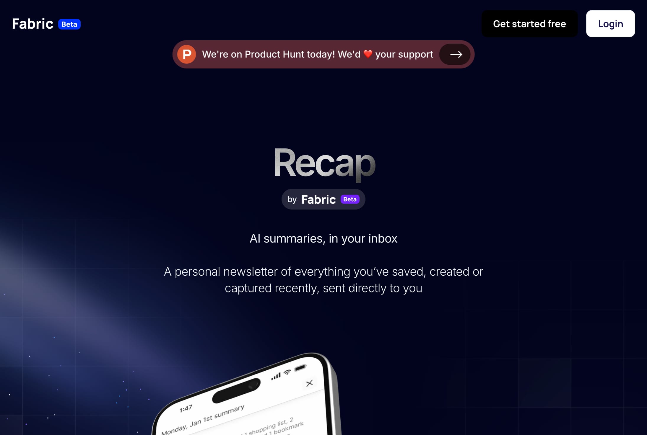 Recap